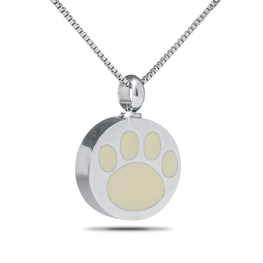 Paw Print Cremation Pendant